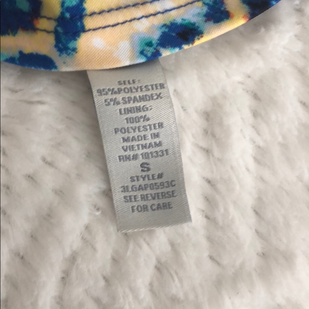 Blue Pattern Dress - Picture 2 of 2
